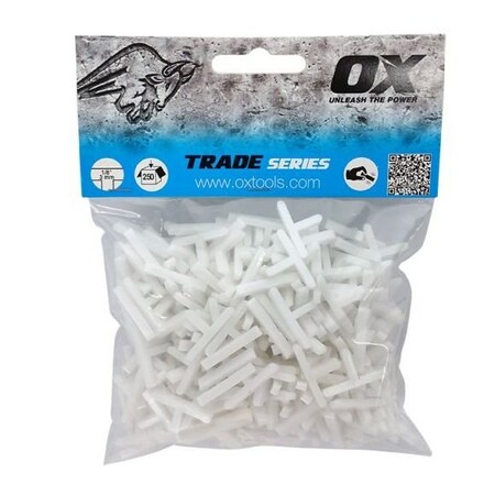 Ox Tools Trade 1/8" Long Soft Spacers Cross, PK1000 OX-T161521